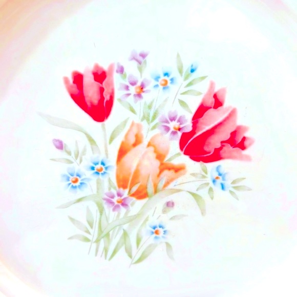 Set of 6 Corelle By Corning French Garden Luncheon Plates by A1243 - Picture 2 of 5